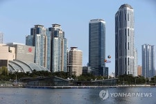 부산 센텀시티와 마리나 시설