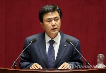5분 자유발언하는 김태흠 의원