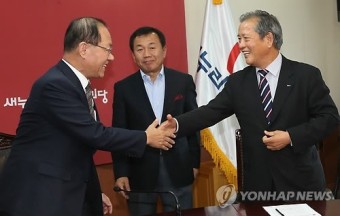 황우여, 개성공단 정상화촉구 비대위 간담회