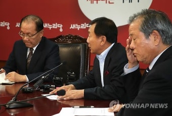 황우여, 개성공단 비대위 간담회