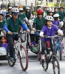 휴일 청계천 자전거 나들이