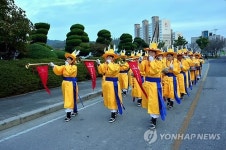 순창군에 노인 취타대가 떴다