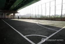 자투리 공간 활용한 통영시 용남 풋살장