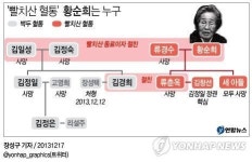 北 김정일 2주기 주석단 빨치산 혈통 황순희 부각