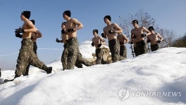 휴전선의 체력단련