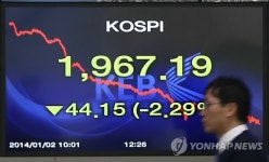 새해 개장 첫날부터 '급락'