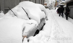 강원 동해안 폭설로 양양지역 6개 학교 임시휴업
