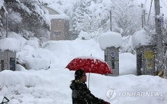 동해안 폭설 초·중·고 마비…166개교 임시 휴업(종합)