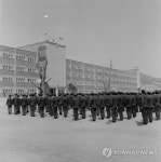 1969년 경성중학교 입학식