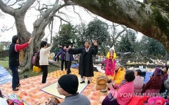 <카메라뉴스> 제주 와흘본향당서 신과 함께 춤을