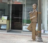  익산 중앙로 미술조형물 눈길