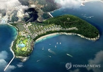 남해 힐링 빌리지 조감도