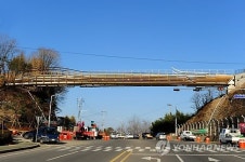  진주 말티고개에 보행교 8일 개통