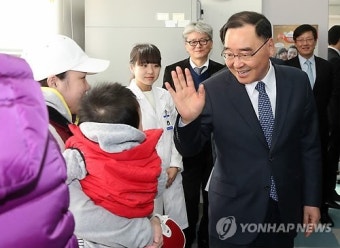 집단 휴진 관련 보건소 방문한 정총리