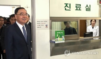 집단 휴진 관련 보건소 방문한 정총리
