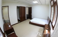 이승만 전 대통령 제주별장의 침실