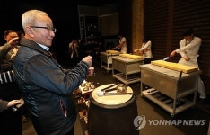 현오석, 명동 난타극장 현장방문