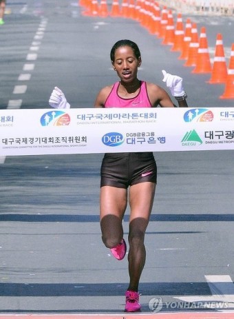 에티오피아 애드헤인, 대구국제마라톤 남자부 우승