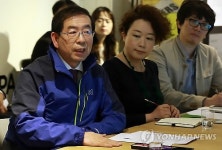 박원순, 마포 디자인, 출판업계 간담회