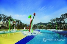 부산시민공원 물놀이 마당