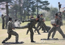 특공무술 시범