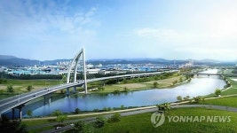 세종시-대전시 대덕밸리 연결도로 구즉대교 조감도