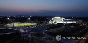 준공 하루 앞둔 2014인천AG 주경기장