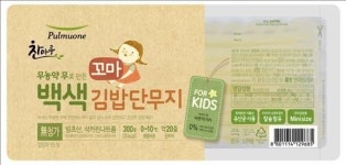 <새상품> 풀무원 백색 꼬마김밥단무지