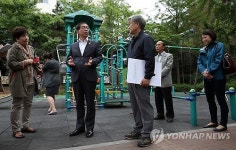 박원순 시장, 어린이의 안전을 위해