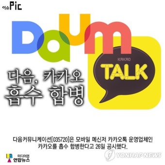 카카오, 2014년 합병한 다음 분사 결정…카카오와의 독립, 다음의 새로운 비전을 위한 시작