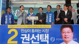 새정치민주연합에 한 표를