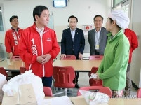 유정복 인천 도화초등학교 방문