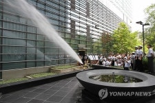 마포소방서, 우리금융 상암센터 소방훈련