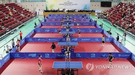 인천서 2014 코리아오픈 국제 탁구대회 개최