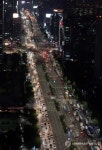 <월드컵2014> 부분통제되는 영동대로