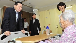 남상호 청장, 수원보훈원 위문