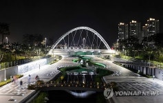 밤이 아름다운 세종시 방축천