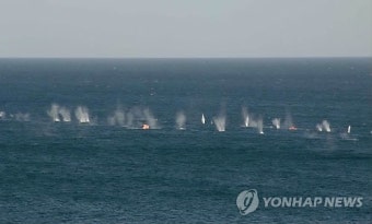 김정은, 포사격훈련 지도
