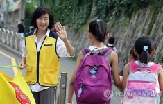 나경원, 녹색어머니 교통봉사