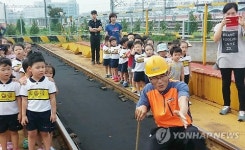 코레일 목포역, 유아 대상 철도 안전 체험학습