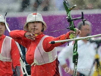 여자양궁 개인 세계랭킹 1위 중국에 내줘
