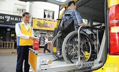 장애인콜택시 차고지 방문한 서울시장