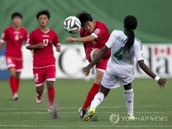 -U20여자축구- 북한, 나이지리아에 대패해 결승행 좌절