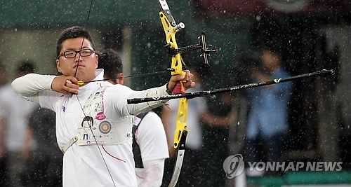한국 양궁 대표팀, KT 위즈와 손잡고 세계양궁선수권대회를 위한 소음 적응 훈련 실시