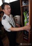 방범순찰대 방문한 경찰청장