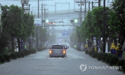 15억원 들인 부산 금수현 거리 비만 오면 침수