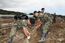 특수부대도 부산 수해복구 투입