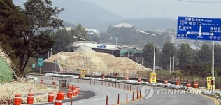 대전 화암4거리 입체道 개통 연기…내년 6월 완공키로