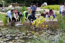 아산 동천2리 되살아난 실개천