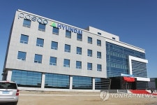 중국 훈춘의 포스코현대 국제물류단지 사옥